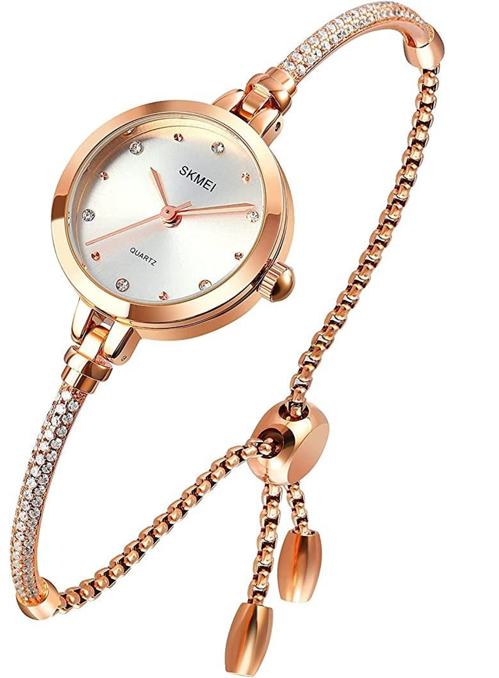 Jam Tangan Wanita Analog Quartz Elegan Casual